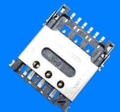 6P 7P 1.50mm हाई नैनो सिम कार्ड सॉकेट कनेक्टर