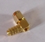 ISO9001 सोना मढ़वाया आरएफ एसएमए एंटीना स्प्रिंग कनेक्टर