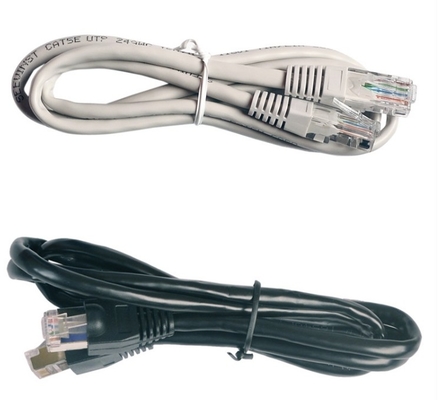 संचार cat5e नेटवर्क लैन केबल RJ45 8P8C क्रिस्टल हेड प्लग कंप्यूटर के लिए rj45 wtih सुरक्षा के लिए प्लग